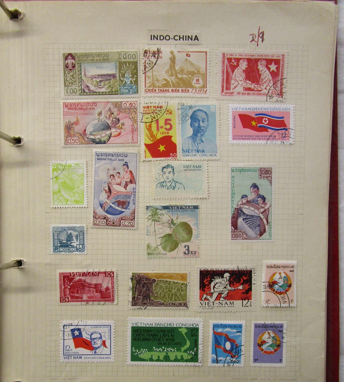 Stamps - 3 albums / folders of all World to include France, China & Commonwealth - Image 6 of 6