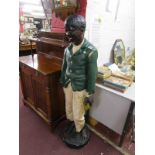 Life size Blackamoor style figure