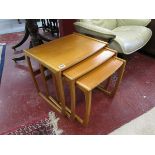 Retro G-Plan nest of 3 tables