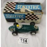 Early Scalextric car by Tri-ang and original box