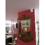 Chinese Chippendale style mirror