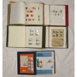 Stamps - 5 albums / folders - Mostly GB - QV onwards - Mint & Used