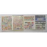 Stamps - 2 Stock books - over 500 Mint & Used, Commonwealth & GB - GVI to QEII includes 1988