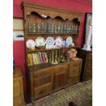 Large pine Welsh dresser