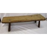 Antique pig bench