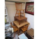 2 tables & set of four chairs