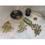 Collection of cloisonné etc