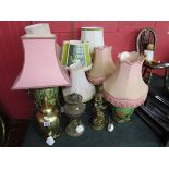 Collection of lamps