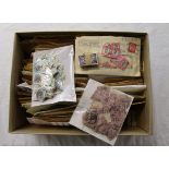 Stamps - Shoe box of South Africa - Many thousands in envelopes