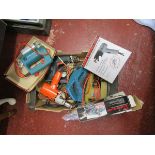 Good box of electrical tools etc