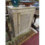 Antique pine cupboard with shelves