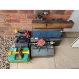 3 tool boxes, tools, jerry cans etc