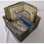 Stamps - Glory box includes 3 albums & hundreds of loose stamps