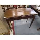 Victorian mahogany games table