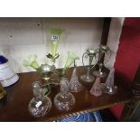 Collection of bud vases