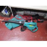 Bosch leaf blower - Working