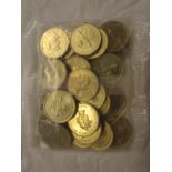 Coins - Bag of 25 uncirculated 1989 Tercentenary of the Bill of Rights £2 / Two pounds