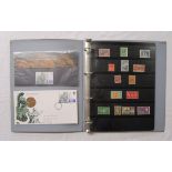 Stamps - Stockbook to include GB's highest value x 2 (£10 Mint & FDC) plus GV to Elizabeth II