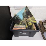 Box of vinyl to include large Elvis collection & Beatles Abbey Road