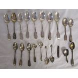 Collection of silver flatware etc - Silver weight approx 450g