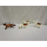 Beswick fox & hounds