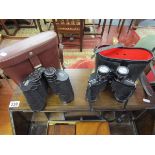 2 sets of binoculars to include Carl Zeiss