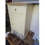 Painted pine pot cupboard