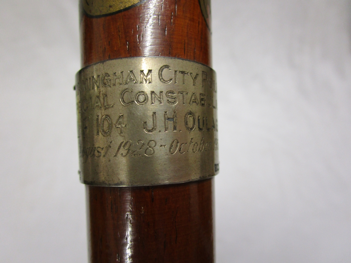 Silver mounted policeman's truncheon - Image 6 of 8