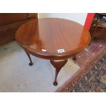 Small mahogany coffee table