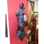 Small Madonna & child wall plaque