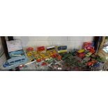 Large collection of vintage diecast vehicles mostly Dinky & many boxed