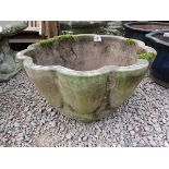 Large stone planter