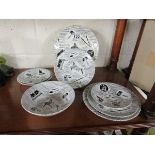 8 pieces of Ridgway Homemaker china