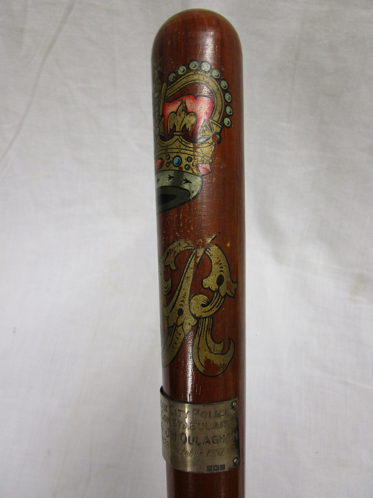 Silver mounted policeman's truncheon - Image 3 of 8