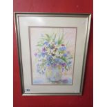 Watercolour - Still life signed Judy Gadsby