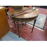 Mahogany occasional table