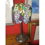 Art Deco Tiffany style table lamp - Working