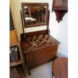 Oak dressing table