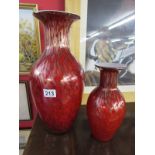 2 Italian vases