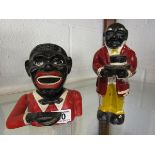 2 Jolly Golly money boxes