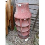 Terracotta chimney pot