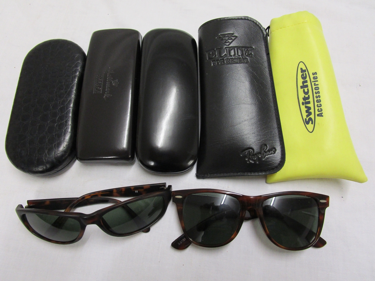 Unused Ray Ban & Switcher sun glasses