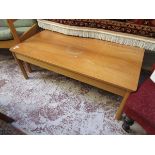 Blonde Ercol coffee table