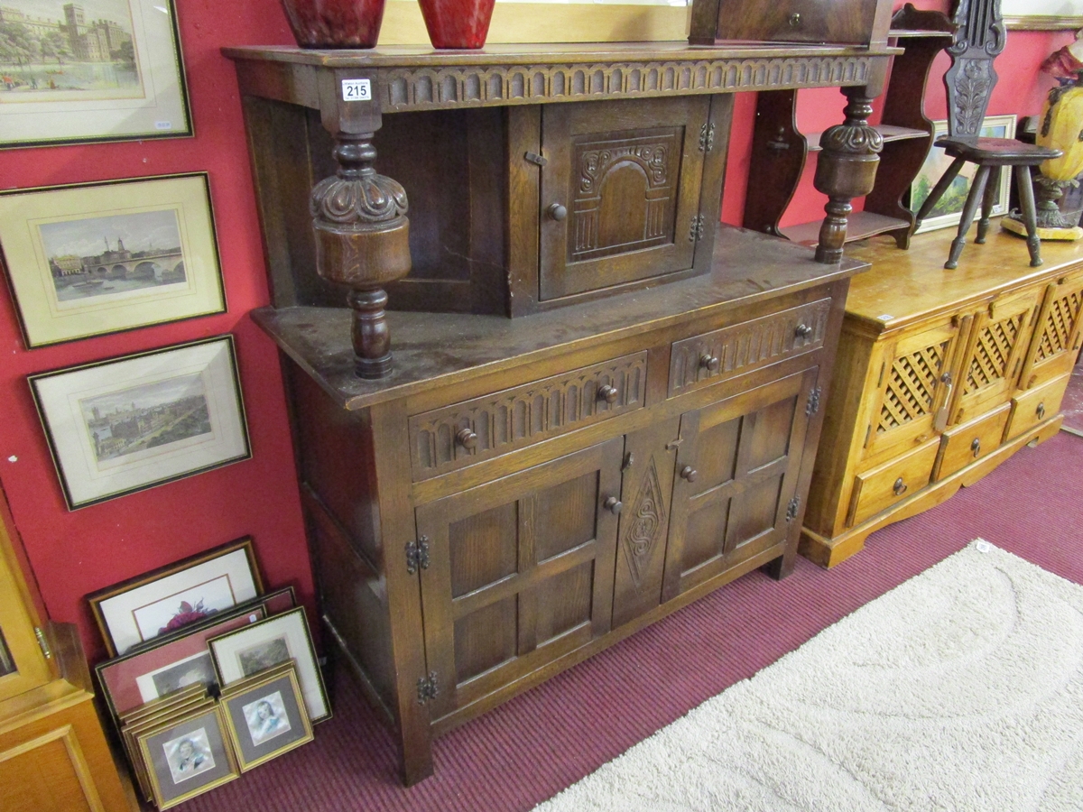 Oak Court cupboard