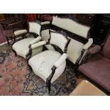 Edwardian 3 piece salon suite