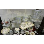 Bedroom set to include jug & bowl - Whieldon ware