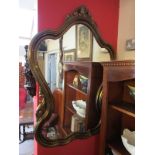 Gilt frame mirror