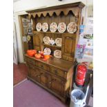 Quality reproduction oak dresser - In the style of 'Titchmarsh & Goodwin'