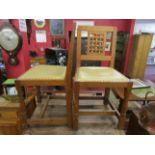 Robert (Mouseman of Kilburn) Thompson set of 6 dining chairs