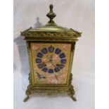 Decorative French mantle clock